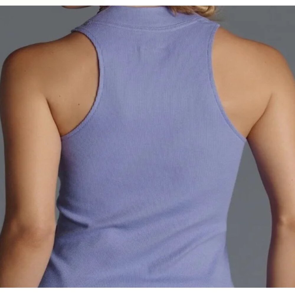 ANTHROPOLOGIE Maeve Scoop-Neck Racerback Tank - Picture 5 of 7